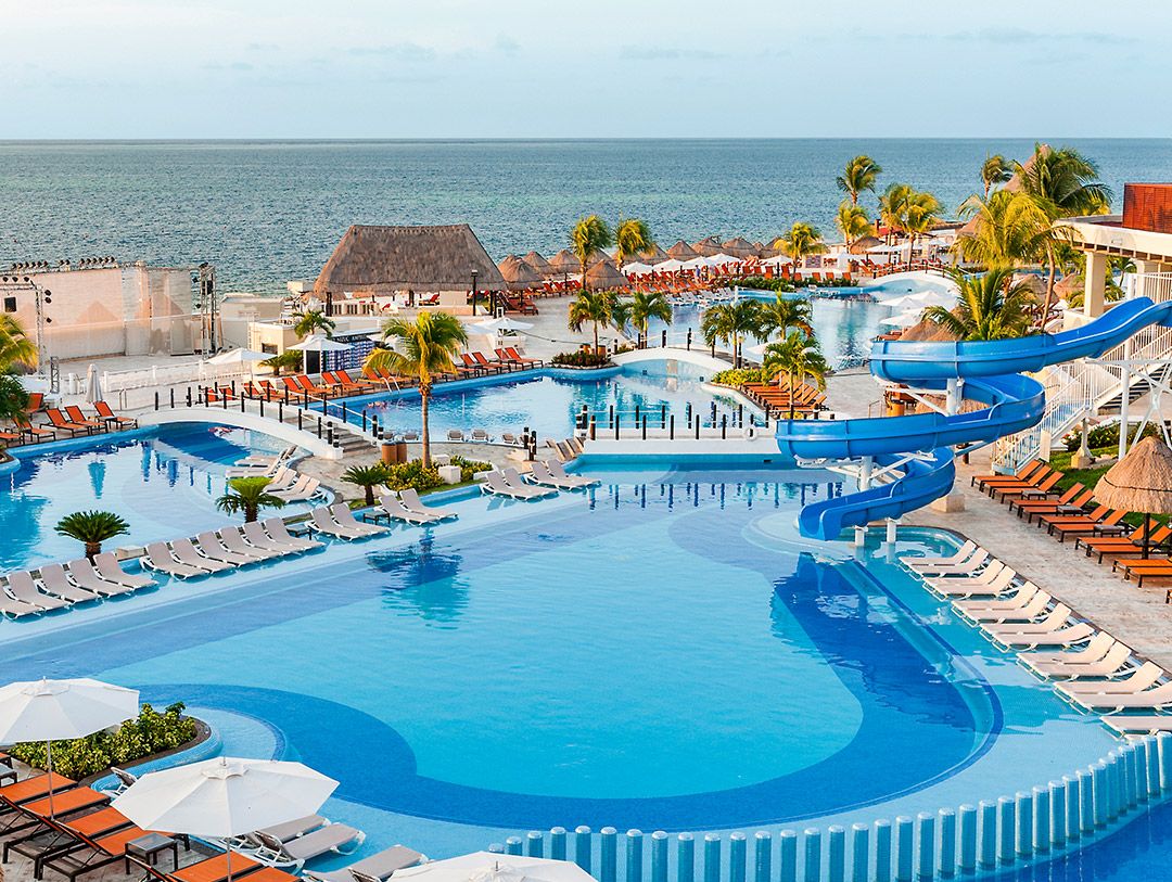 Pools at Moon Palace Resort Cancun